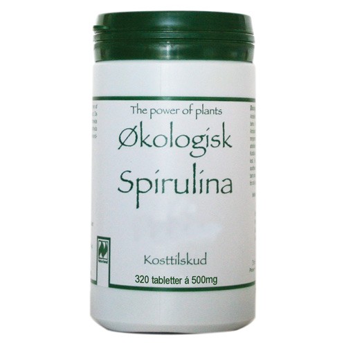 Økologisk Spirulina 320 Tabletter fra The Power Of Plants