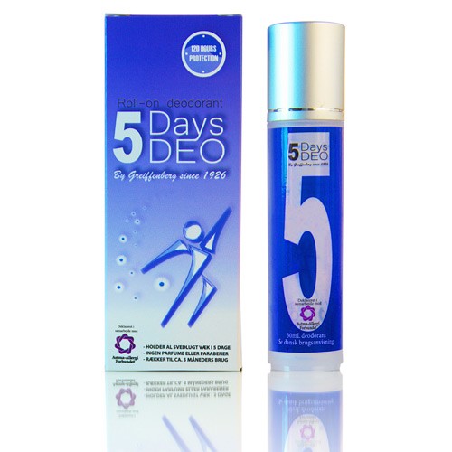 5 Days Deo til Mænd - 30 Ml Økologisk Deodorant