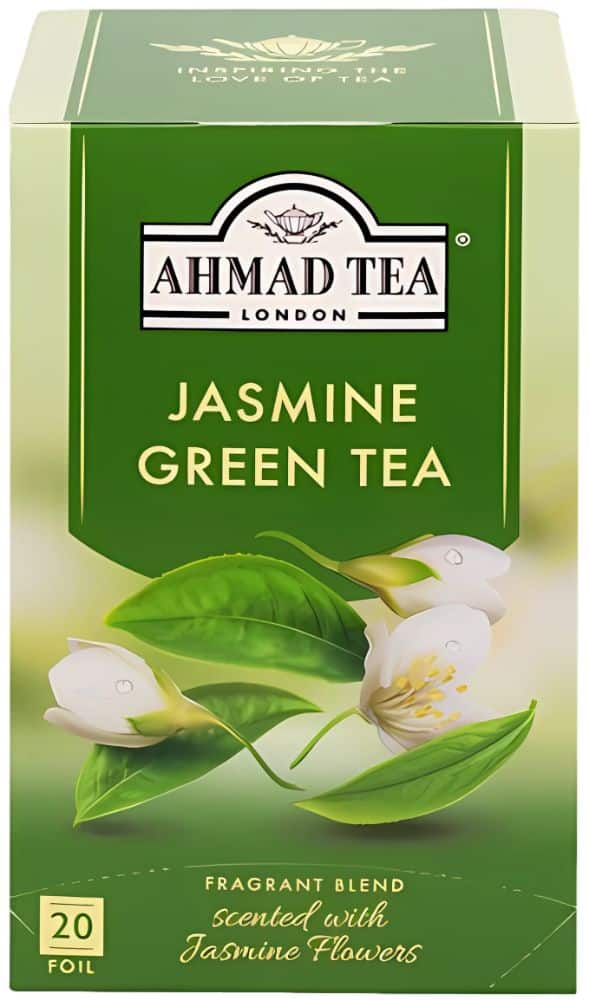 Ahmad Tea Jasmine Grøn Te - 20 Tebreve med Jasmin