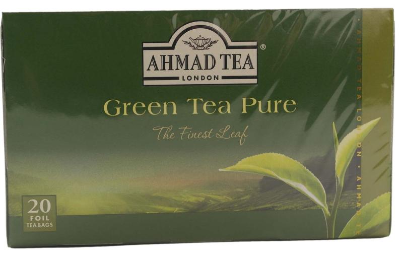 Ahmad Tea Grøn Te Pure - 20 Tebreve til enhver lejlighed