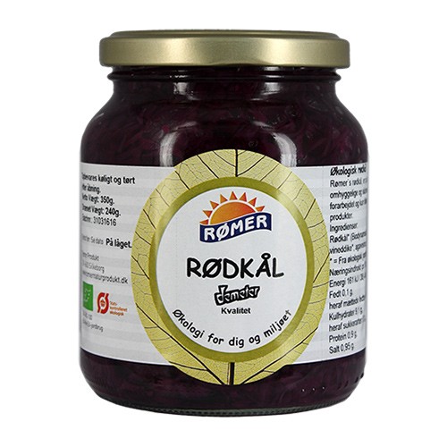 Biodynamisk Økologisk Rødkål 325g fra Rømer