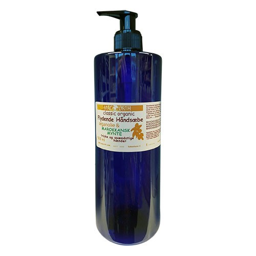 Håndsæbe med Arganolie & Marokkansk Mynte - 500 ml