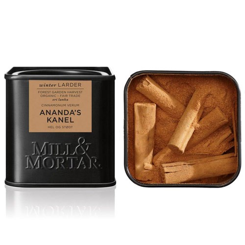 Ananda Økologisk Stødt & Hel Kanel 50 g - Krydderi