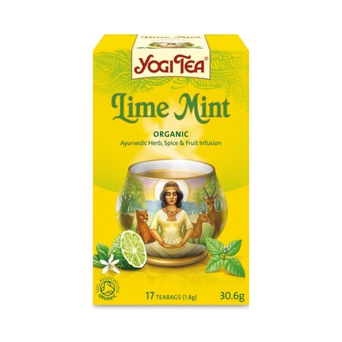 Lime Mint Økologisk Te 17 Breve fra Yogi