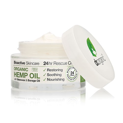 24 Timers Redningscreme med Hampolie - 50 ml