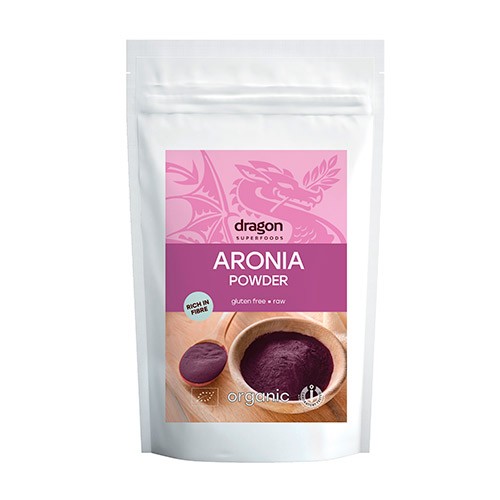 Aronia Pulver 200 Gram - Økologisk Superfood Til Smoothies