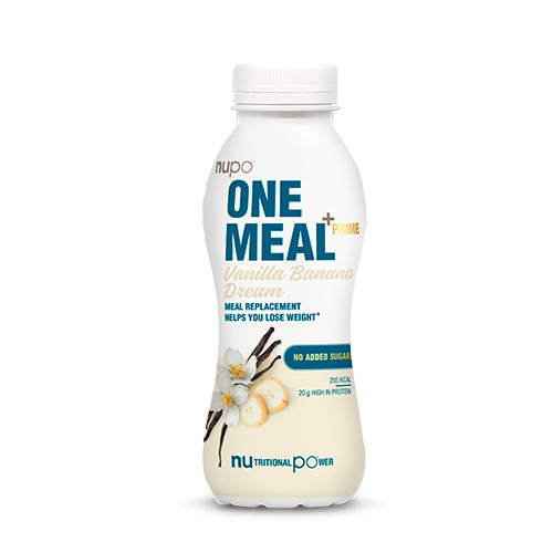 Nupo One Meal Vanilje & Banan 330 Ml - Sundhedsprodukt