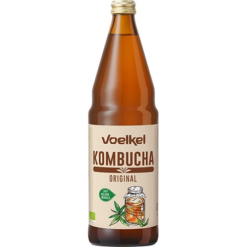 Kombucha Original Demeter 75 Cl fra Voelkel - Økologisk drik