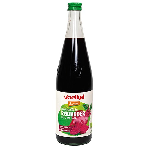 Friskhøstede Rødbeder Demeter Økologisk Juice 70 Cl