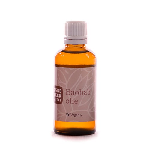 Baobab Olie 50 Ml - Økologisk Pleje til Ansigtet