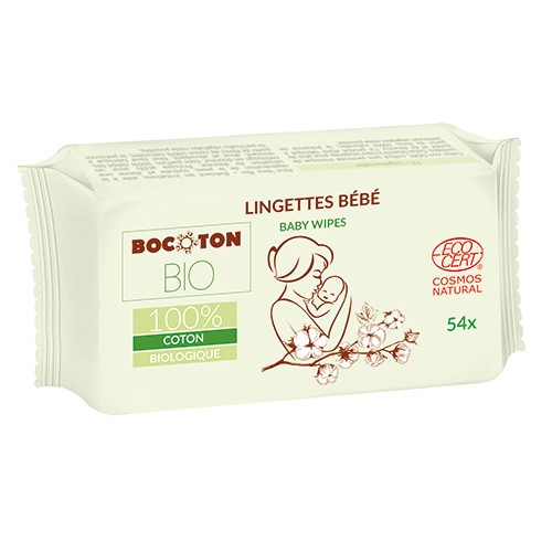 Økologiske Baby Vådservietter - 1 Pakke fra Bocoton Bio