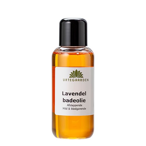 Afslappende Lavendel Badeolie 100 ml fra Urtegaarden