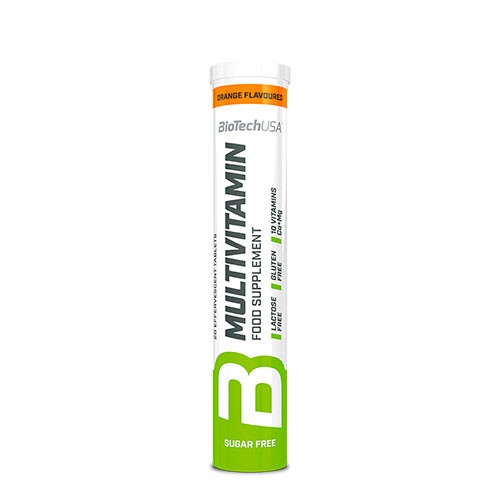 Multivitamin Brusetabletter - 20 stk. fra Biotechusa