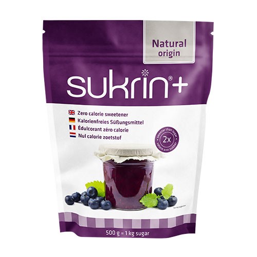 Sukrin Plus 500 Gram - Økologisk Sødning uden Kalorier