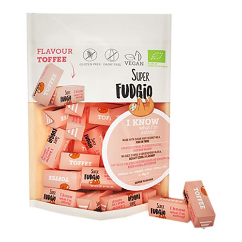 Økologiske Toffee Karameller - 150 Gram fra Super Fudgio