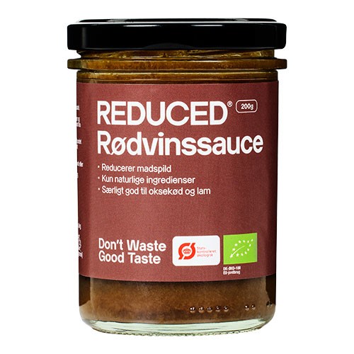 Rødvinssauce   økologisk    200 Gram fra Reduced