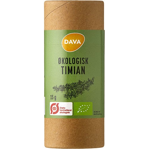 Økologisk Timian 15g fra Dava - Kvalitet til dit køkken