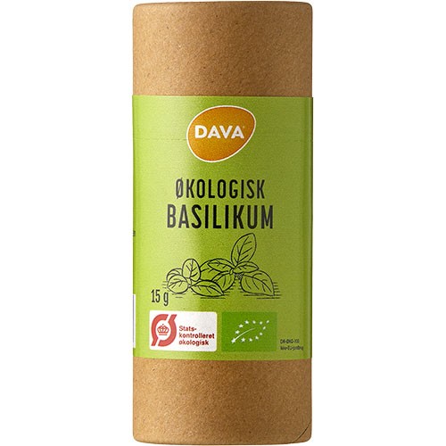 Økologisk Basilikum 15 Gram fra Dava - Kvalitet til dig!