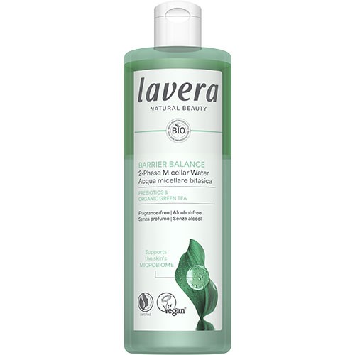 Barrier Balance 2-faset micellarvand fra Lavera - 400 ml