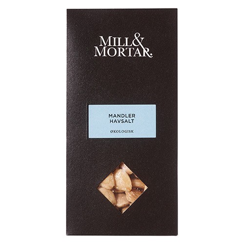 Økologiske Marcona Mandler med Havsalt - 100 Gram