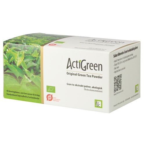 Økologisk Grøn Te Ekstrakt Pulver - Sundhedsboost!