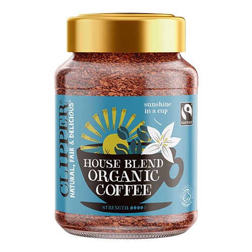 Økologisk Instant Kaffe Arabica - 100 Gram fra Clipper