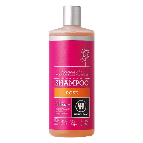 Rose Shampoo økologisk    500 Ml   Urtekram fra Finogren