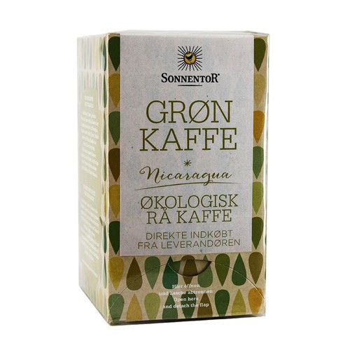 Grøn Kaffe økologisk   18 Breve     fra Sonnentor