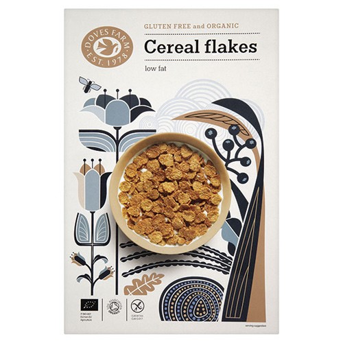 Cereal Flakes Glutenfri, Doves økologisk  375 Gr fra Doves Farm
