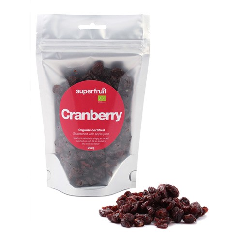 Cranberries Tranebær     200 Gr fra Superfruit