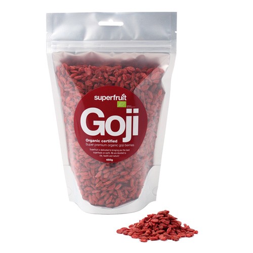 Goji Bær økologiske   450 Gr     fra Superfruit
