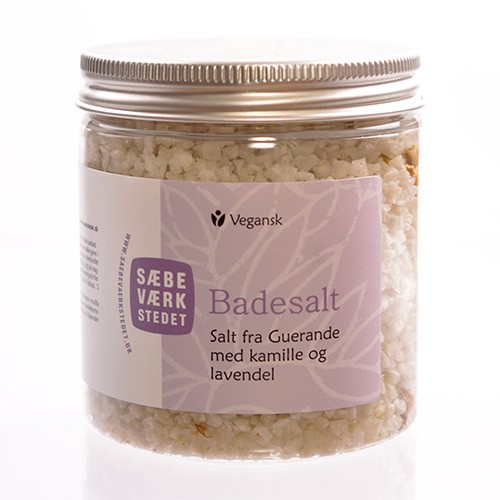 Badesalt Kamille Og Lavendel   200 Gr     fra Sæbeværkstedet