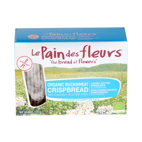 Boghvedeknækbrød Glutenfri økologisk   125 Gr fra Le Pain Des Fleurs