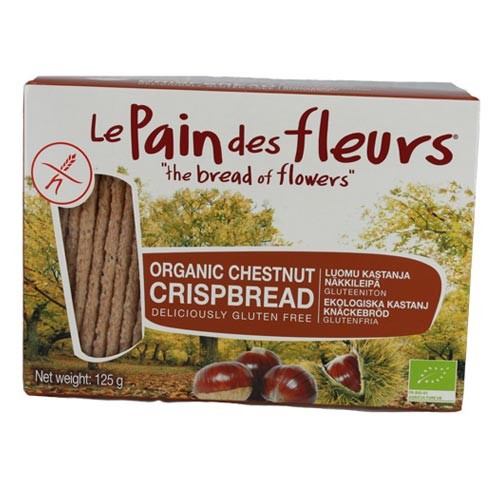 Knækbrød Kastanie Glutenfri økologisk   150 Gr fra Le Pain Des Fleurs