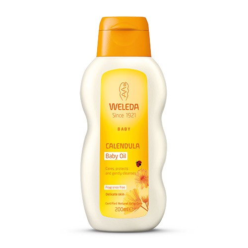 Calendula Baby Oil Mamma    200 Ml     fra Weleda