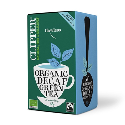 Grøn Te Koffeinfri økologisk   20 Br     fra Clipper