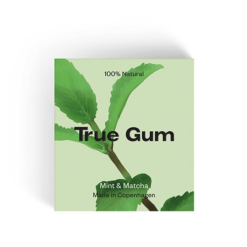 Mint & Matcha   20 Gram fra True Gum