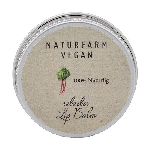 Lipbalm Rabarber   5 Ml     Vegan fra Naturfarm