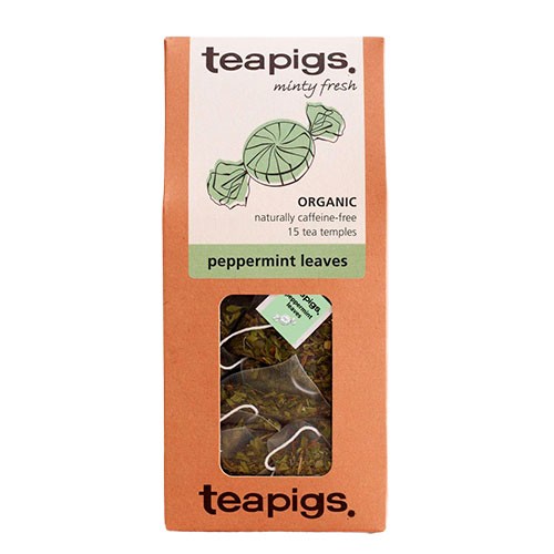 Urtete Pebermynteblade økologisk   15 Breve     fra Teapigs