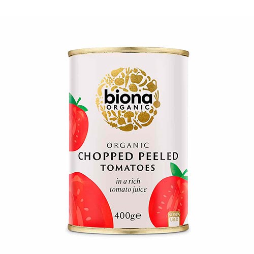 Hakkede Tomater økologisk   400 Gram      fra Biona Organic