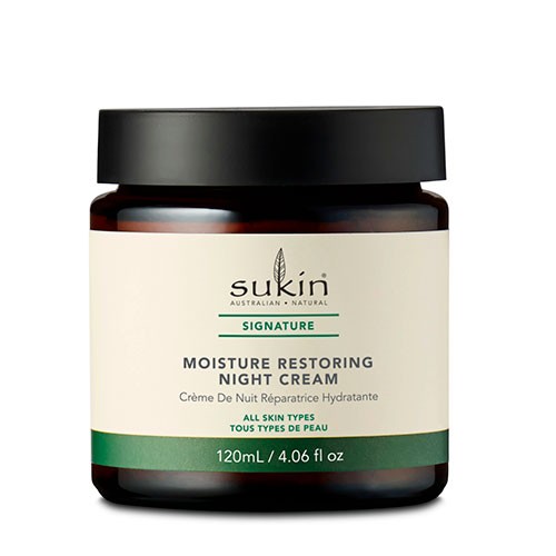 Night Cream Moisture Restoring Signature   120 Ml     fra Sukin