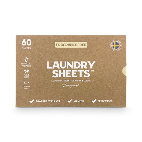 Fragrance Free   1 Pakke      fra Laundry Sheets