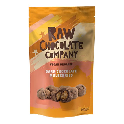 Morbær M. Rå Chokolade   økologisk    100 Gram fra The Raw Chocolate Company