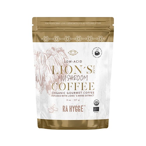 Lion's Mane  Svampekaffe   Filtermalet   økologisk    227 Gram fra Rå Hygge