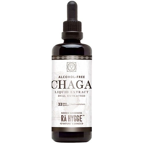 Chaga Concentrated Liquid Extract   økologisk    100 Ml fra Rå Hygge