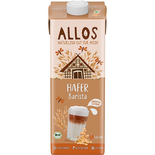Havre Barista     økologisk    1 Liter fra Allos