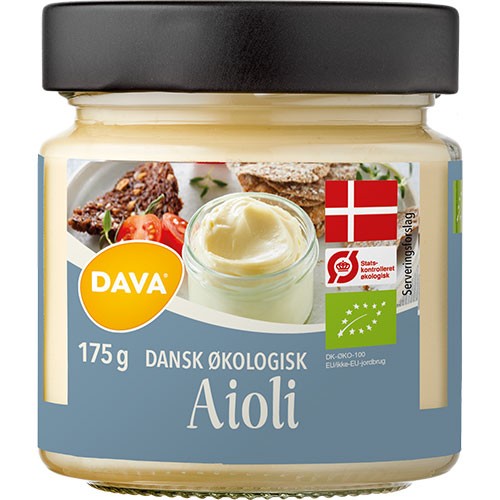 Aioli   økologisk    245 Gram fra Dava
