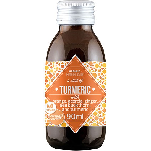 Kurkuma Shot   økologisk    90 Ml fra Human