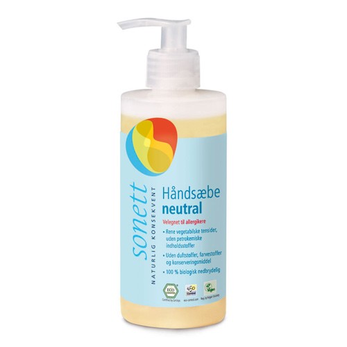 Håndsæbe Flydende Neutral   300 Ml     fra Sonett