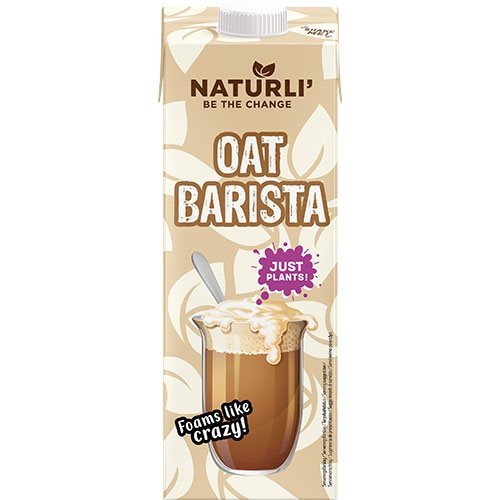 Oat Barista Creamer   1 Liter     fra Naturli